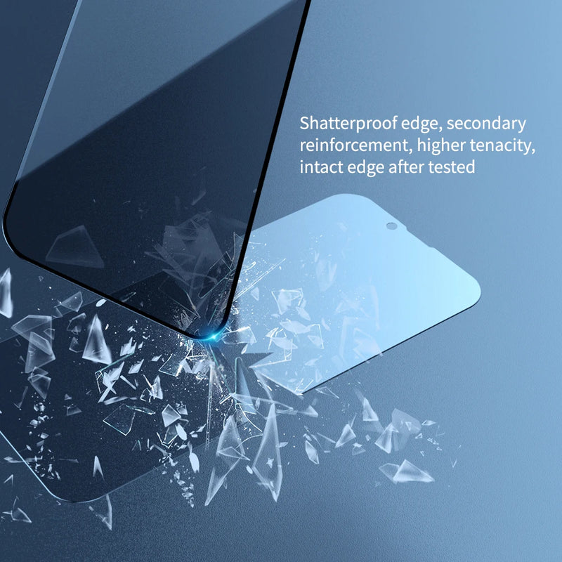 NILLKIN Tempered Glass For iPhone 16e Screen Protector Dust-proof Anti-Peeping  Anti-Explosion 2.5D Glass Film for iPhone 16e
