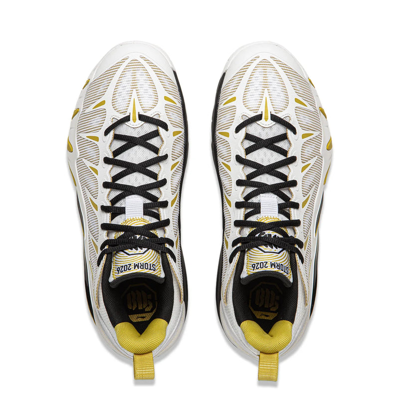 ស្បែកជើងបាល់បោះបុរស Li-Ning BAD5 STORM 2026 ក្រៅផ្ទះ BOOM Cushion ទម្ងន់ស្រាល ទន់ ស្រួលពាក់ មានខ្យល់ចេញចូល ស្បែកជើងប៉ាតា LiNing រឹងមាំ ABFW011