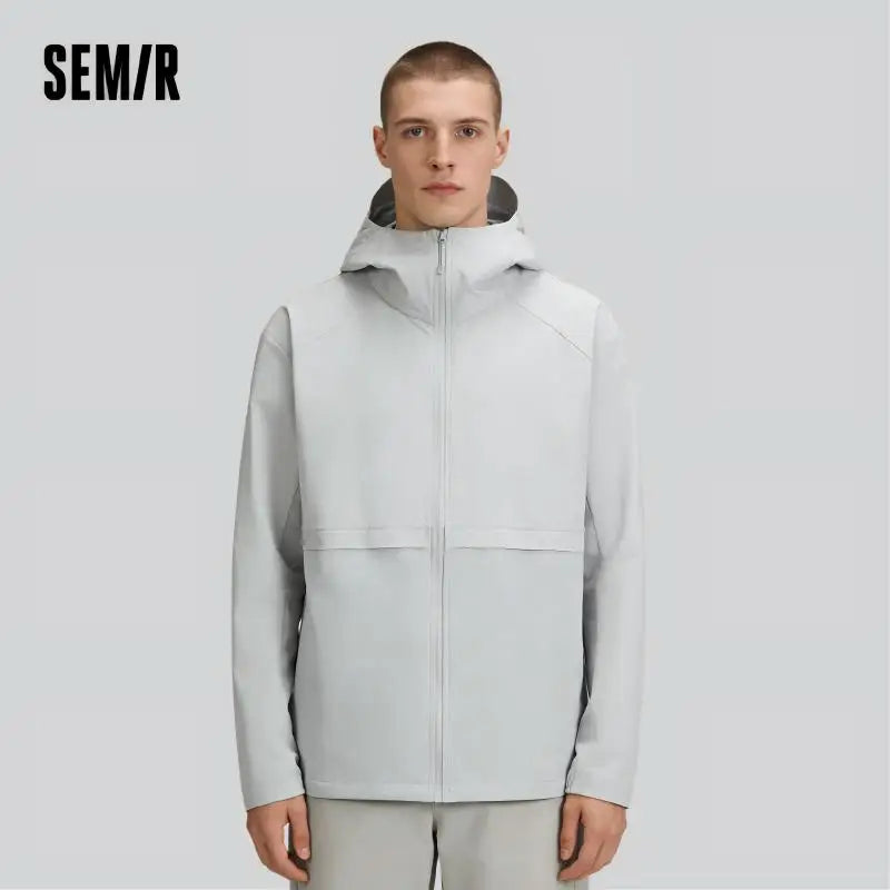 Semir Mens UV Jacket 2026 Hooded Cool Feeling Breathable Tops Outdoor Sports Fashion Casual Style Soft Comfortable