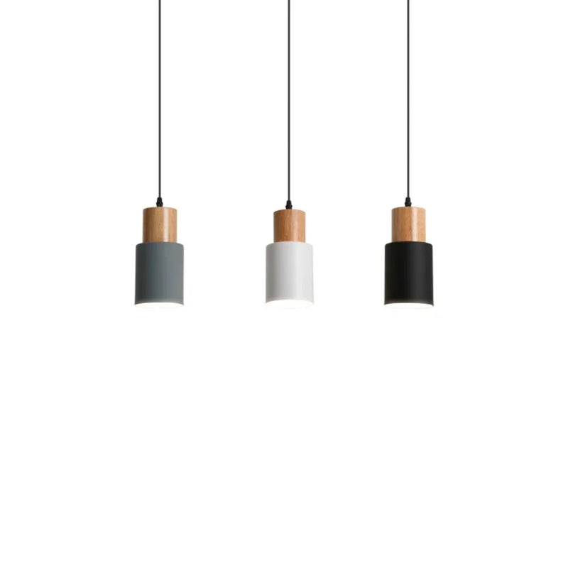 JOYINLED Macaron Chandelier Bedroom Bedside Lamp Modern Nordic Restaurant Ssingle Head Small Bar Counter Small Chandelier LED