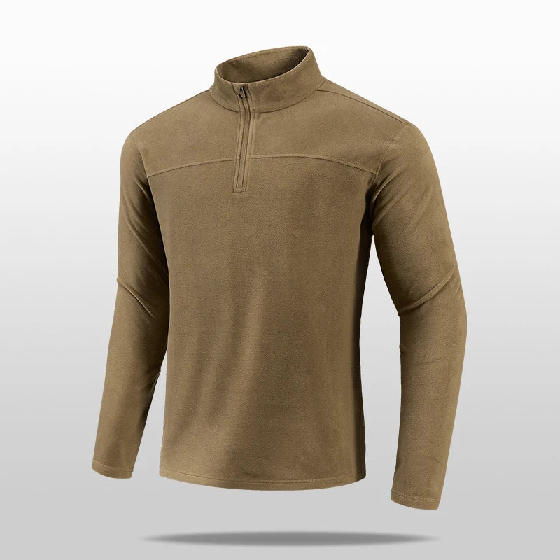 SBWL 2025 Men's new autumn/winter Outdoor sports warm long-sleeved T-shirt Fashion casual sports high-quality jacket Tops
