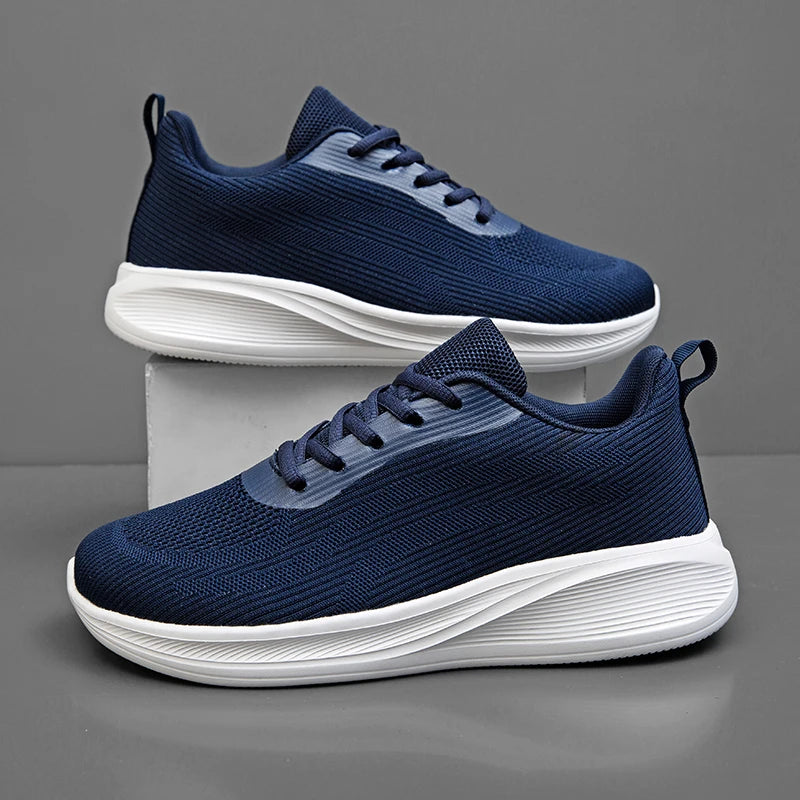 Unisex Running Shoes 2025 New Mesh Luxury Design Four Seasons Lightweight Cosy Daily Casual Couple Sneakers for Mens Women