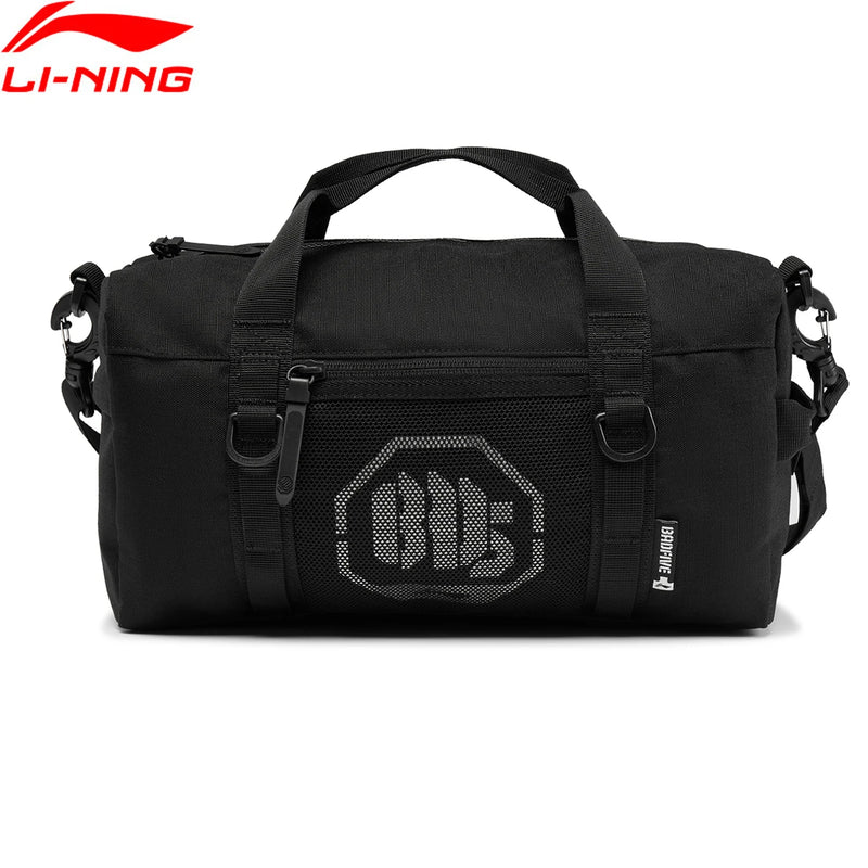 កាបូបស្ពាយ Li-Ning Unisex BADFIVE AT PROOF SMART ទំហំ 340*135*185mm ធ្វើពីប៉ូលីអេស្ទ័រ ឆ្លុះបញ្ចាំងពន្លឺ ទំហំធំ កាបូបស្ពាយ LiNing Sports ABDV081