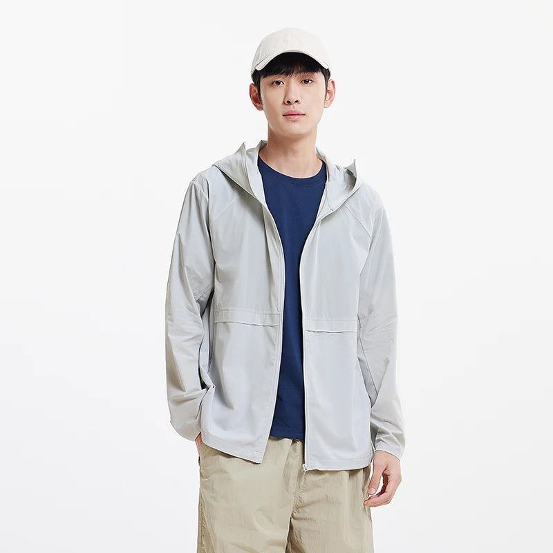 Semir Mens UV Jacket 2026 Hooded Cool Feeling Breathable Tops Outdoor Sports Fashion Casual Style Soft Comfortable