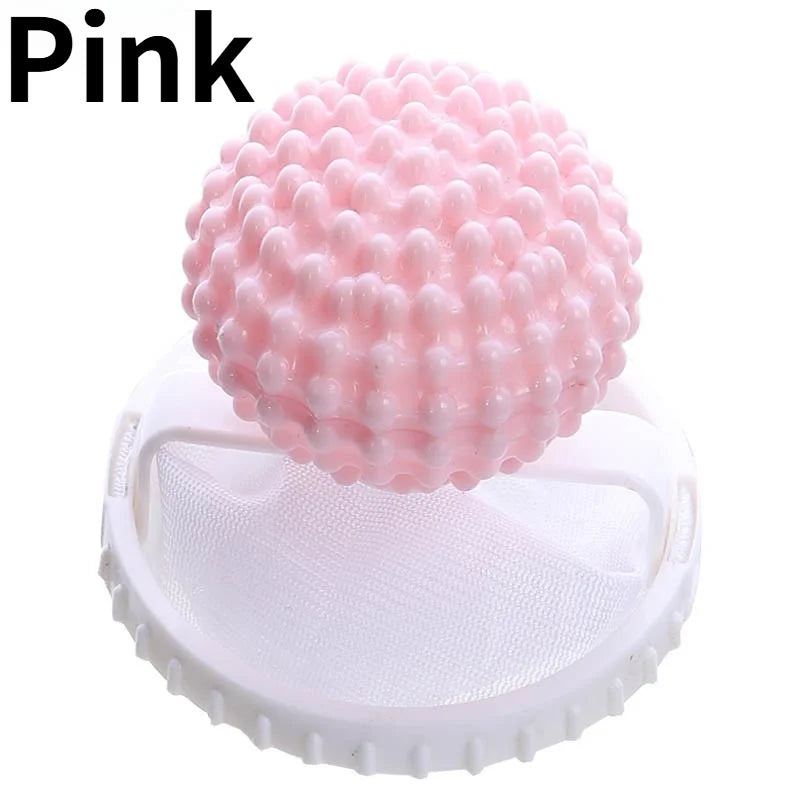 1pc Multifunctional Cleaning Ball for Washing Machine Hair and Debris Collection, Dual-Use Cleaning and Care Ball for Clothes