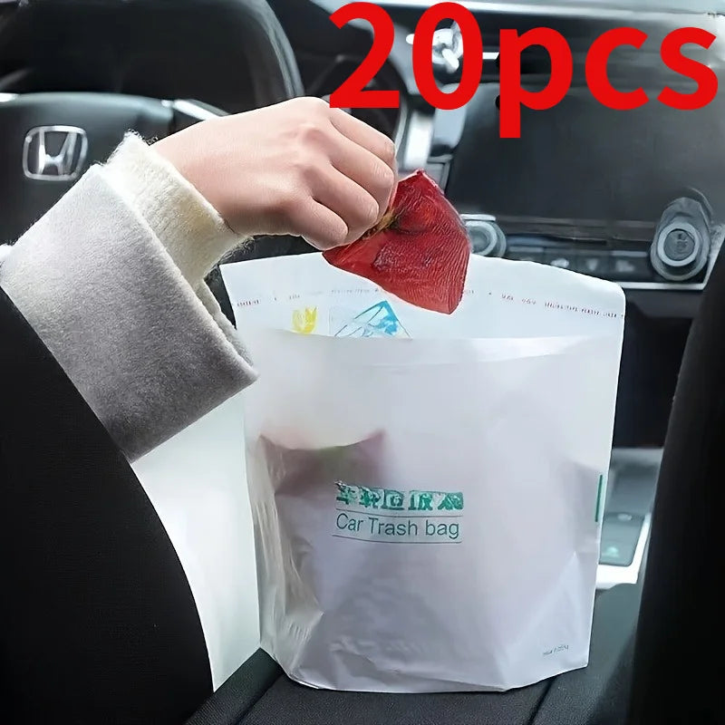 20/40pcs Thickened disposable garbage bag, Vomit Bag.for Various Environments Such as Cars, Kitchens, Bedrooms,Camping