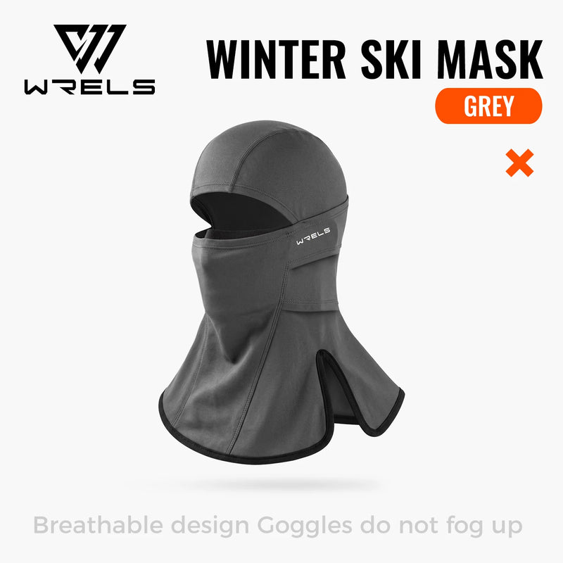 WRELS Balaclava Ski Mask Windproof Full Face Mask Thermal Fleece Helmet Lining Winter Men Women Motorcycle Outdoor Cycling Cap