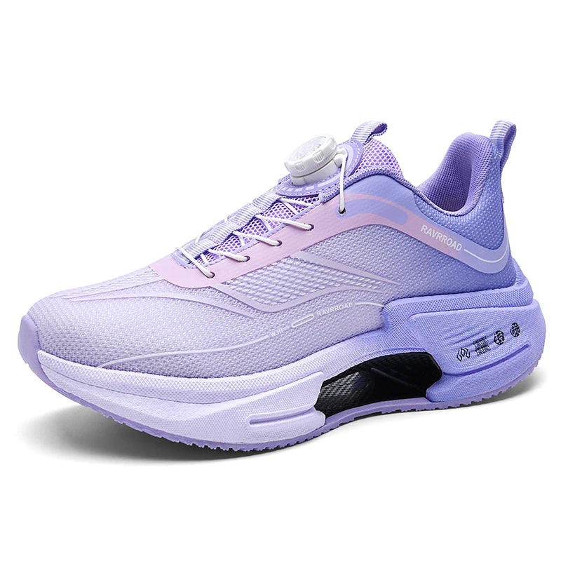 Unisex Running Shoes for Men Women Summer Breathable Mesh Sneakers Anti Slip Soft Sole Flat Walking Shoes Trendy Tennis Shoes