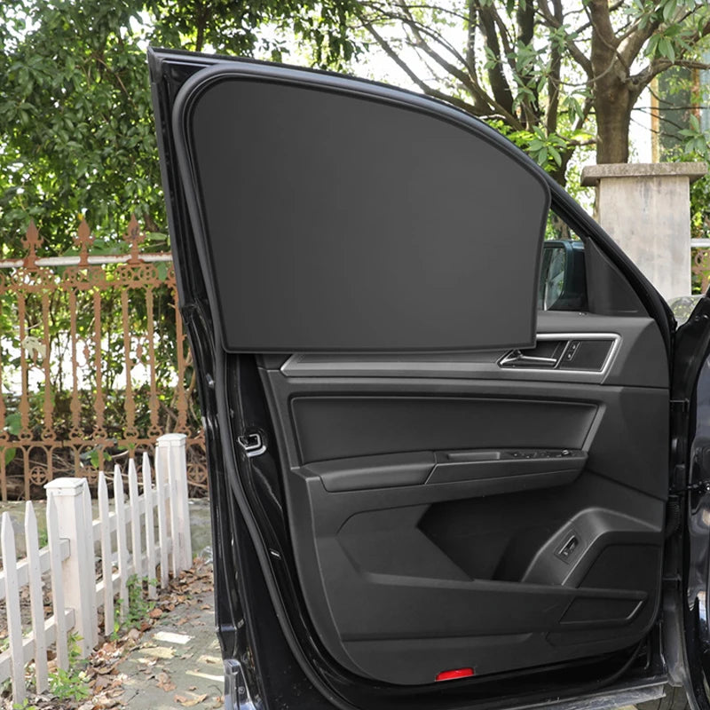 SEAMETAL Strong Magnetic Car Sun Shade UV Protector Car Side Window Sunshade Sun Visor Window Film for Car Summer Protection