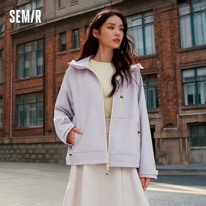 Semir Protective Down Jacket Women Winter 90% Down Fill Three-Resistant Windproof 2026 New Trendy Two-Piece Women'S Wear