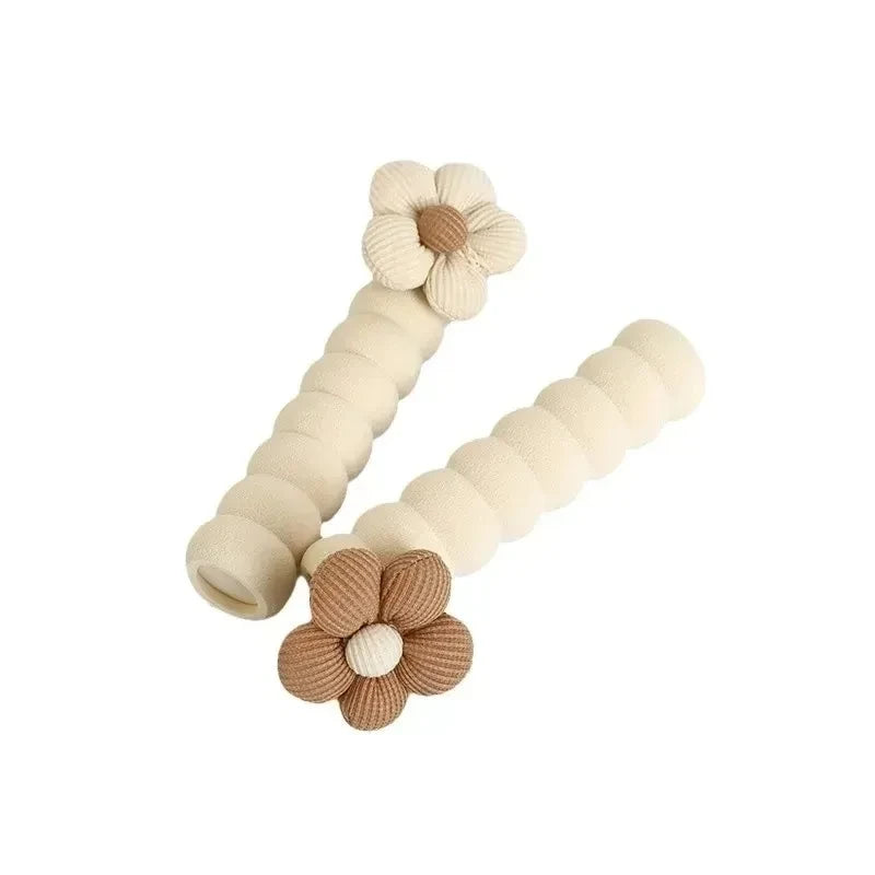 1PC Anti-Static Floral Door Handle Cover Silent Anti-Collision Door Protector,Anti-collision Decorative Door Handle Cover.