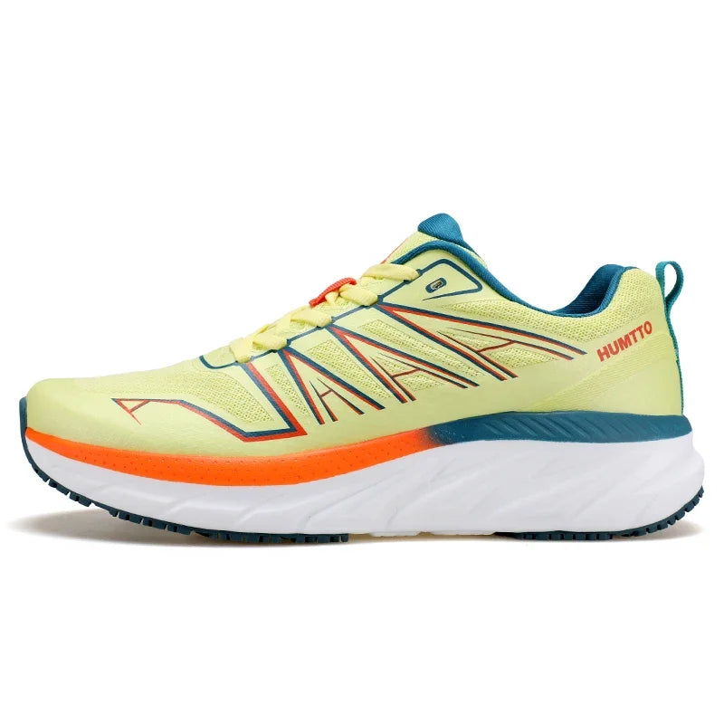 HUMTTO Running Shoes Cushioning Trainers Man Breathable Gym Sneakers for Men Black Luxury Designer Marathon Men's Sports Shoes