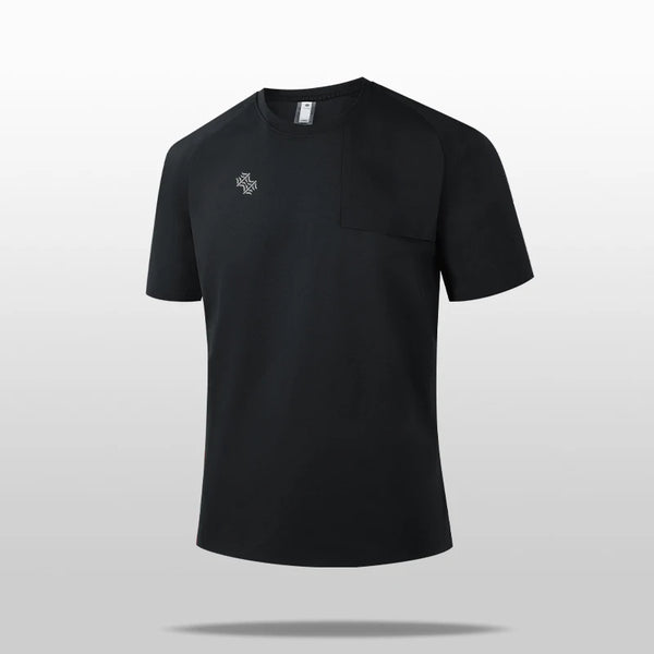 SBWL High-Quality Men's Outdoor Leisure Sports Quick-Drying T-Shirt Running Short Sleeve Tops
