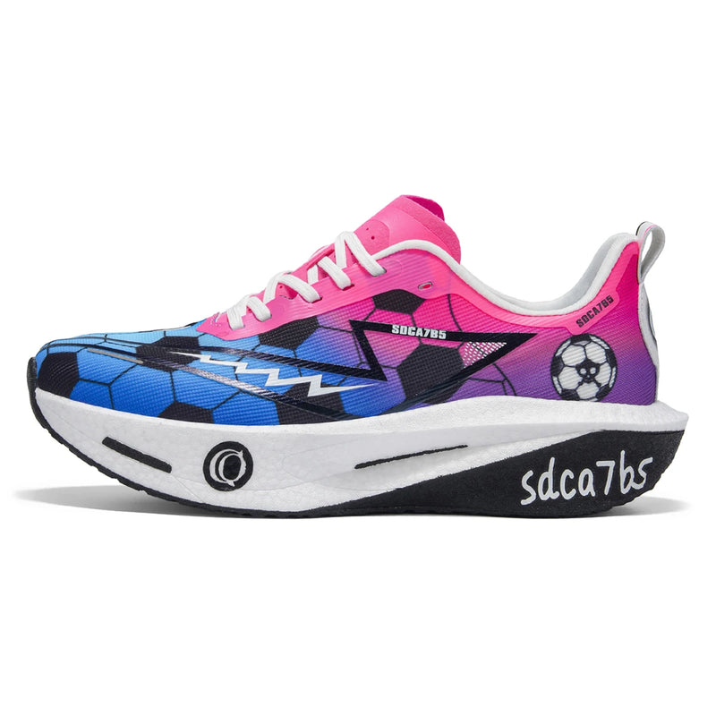 Unisex Sports Shoes Marathon Running Breathable Lightweight Sports Shoes New Comfortable Thick Soled Non Slip Training Shoes