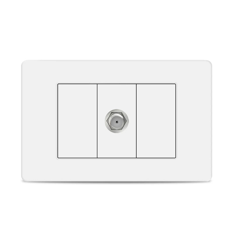 EU Korea Power Plug with 16A Usb Wall Socket,Electric 2Way Light Switch Panel,Universal USB Type-C 20W Fast Charging Outlet 220V