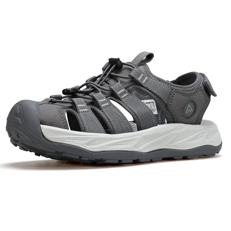 HUMTTO Breathable Hiking Shoes Men's Quick-Drying Wading Shoes for Men Summer Beach Outdoor Sandals Non-Slip Aqua Sneakers Male