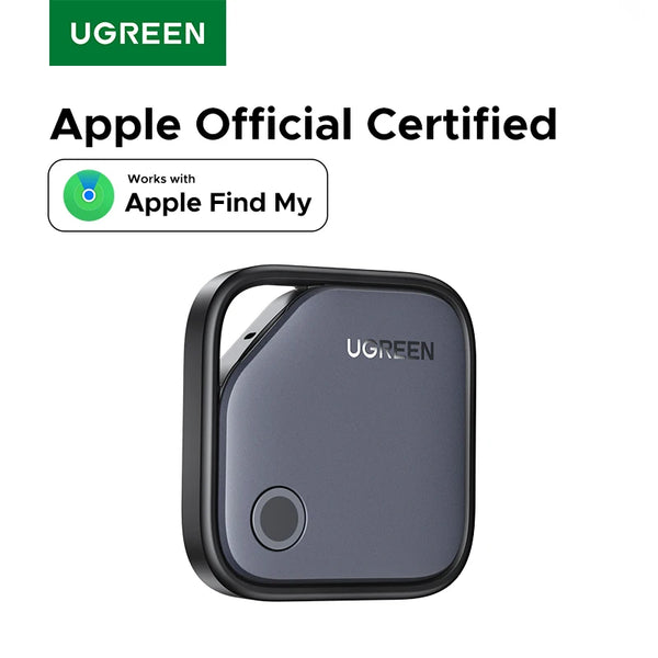 UGREEN Smart Bluetooth Tracker, Keys Finder Item Locator SmartTag Up to 2 Year Battery Phone Finder For Apple Find My (only IOS)