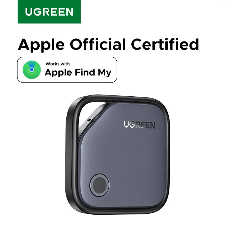 UGREEN Smart Bluetooth Tracker, Keys Finder Item Locator SmartTag Up to 2 Year Battery Phone Finder For Apple Find My (only IOS)