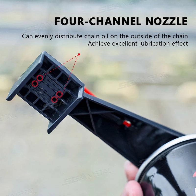 SEAMETAL Lubricant Straw Holder Positioner Applicator Motorcycle Chain Lube Oiler Mess-Free Motorcycle Chain Wax Chain Cleaner