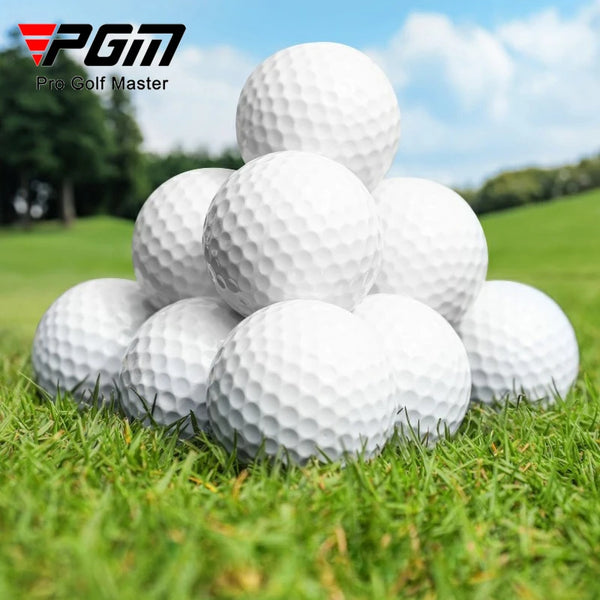 30pcs Golf Balls White Double Piece Practice Ball Q003