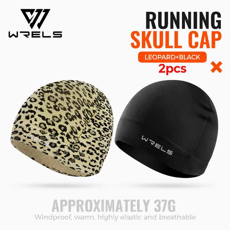 WRELS Sports Skull Cap Warm Ski Beanie Helmet Liner Breathable Moisture Wicking Running Cycling Men Women Outdoor Thermal Cap