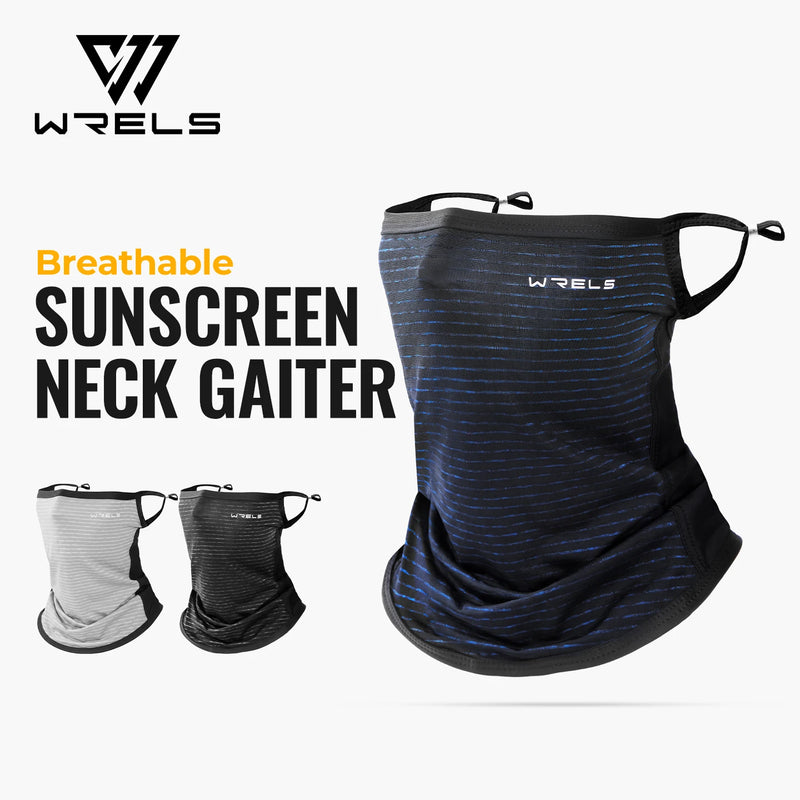 WRELS Sunscreen Neck Gaiter UV Protection Face Mask Cooling Breathable Scarf Bandana Summer Essentials Fishing Hiking Outdoor