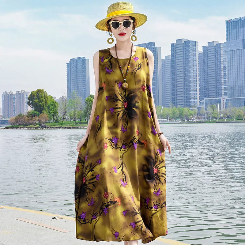 រ៉ូបរាត្រីសិចស៊ី XL-5XL រ៉ូបរាត្រីសម្រាប់នារី អាវធំសម្រាប់នារី អាវកាក់គ្មានដៃ រ៉ូបរាត្រីសម្រាប់នារី