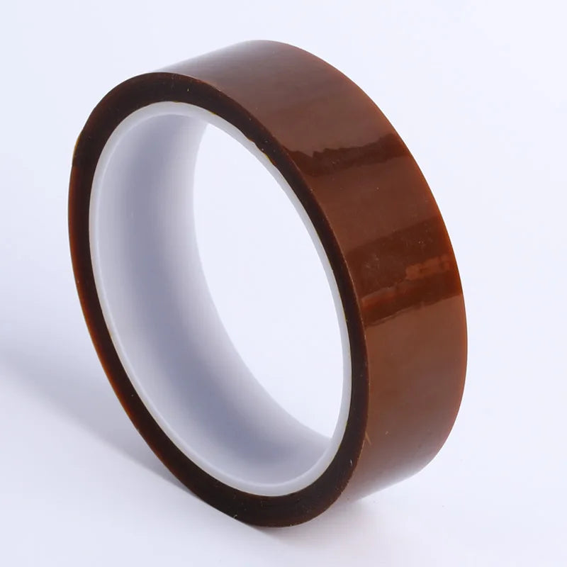 DIVEDEER 3D Printer Parts High Temperature Resistant Heat BGA Kapton Polyimide Insulating Thermal Insulation Adhesive Tape