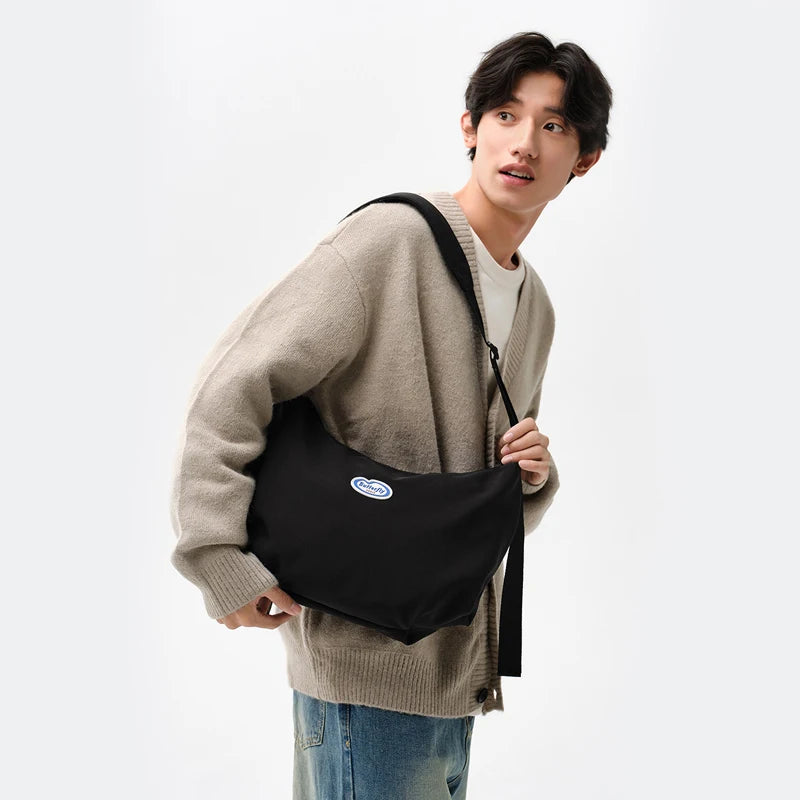 Semir Unisex Bag Shoulder 2026 Commuter Minimal Versatile Urban Casual Everyday Style Soft Comfortable Daily Wear
