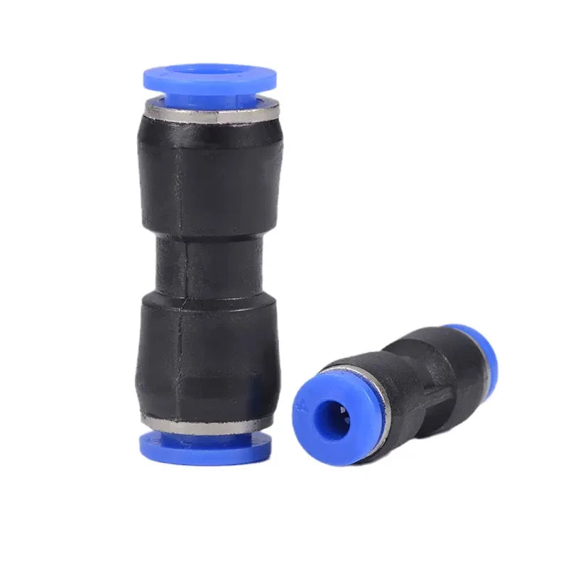 50/100/500/1000Pcs Pneumatic trachea quick connector plastic quick plug straight through PG PU8 PU4 PU5 PU10 12