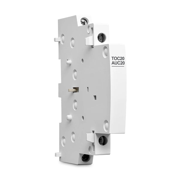 TOMZN O+F Auxiliary Contactor for TOCT1 Household AC Contactor 2NO or 1NO 1NC
