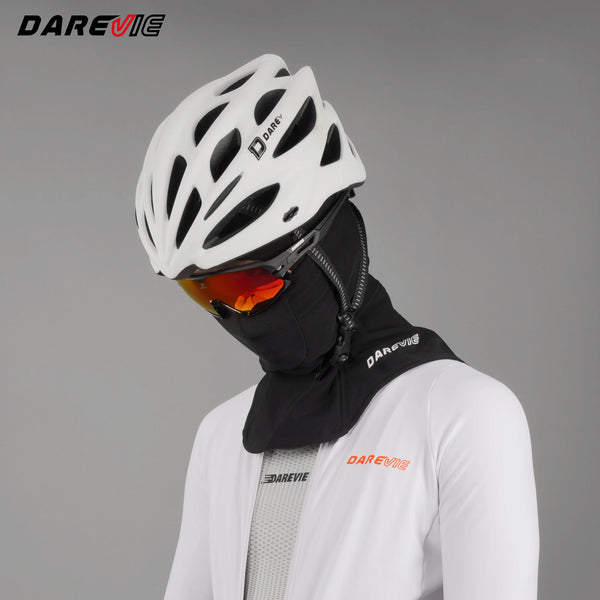 មួក DAREVIE សម្រាប់ជិះកង់ Balaclava រដូវរងា រក្សាភាពកក់ក្តៅ ប្រឆាំងនឹងកាំរស្មីយូវី SPF 50 មួកបុរស ស្ងួតរហ័ស មានខ្យល់ចេញចូលបាន សម្រាប់កីឡាក្រៅផ្ទះ