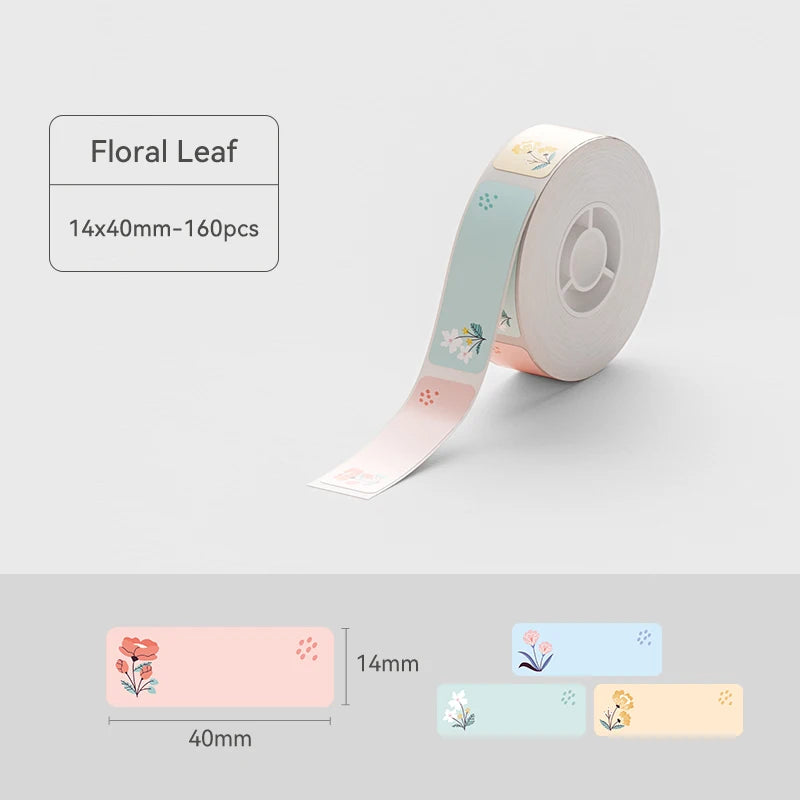 Niimbot Waterproof Anti-Oil Printing Label Paper Scratch-Resistant Tape Sticker for D11 D110 D101 H1S Mini Thermal Label Printer