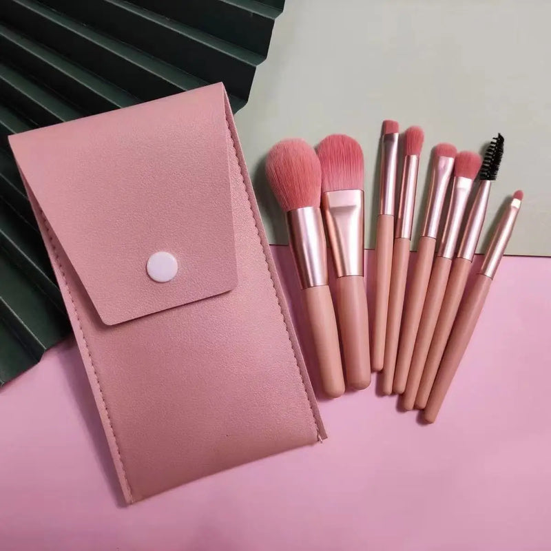 8Pcs Soft Fluffy Makeup Brushes Set Kabuki Blending Foundation Blush Powder Eyeshadow Beauty Tools for Cosmetics