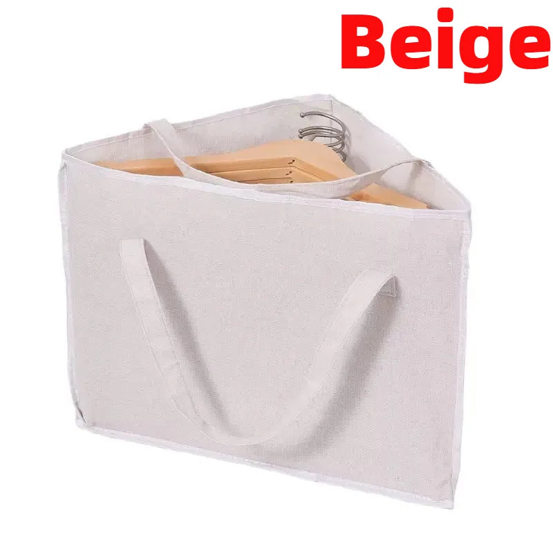 1pc Triangular Hanger Storage Bag, Suitable for Daily Hanger Storage and Organization,Used to Store Clothes in Wardrobe Corners
