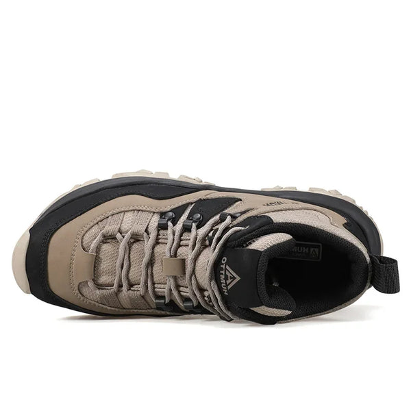 HUMTTO Winter Hiking Shoes Breathable Trekking Boots for Men Outdoor Camping Men's Sports Shoes Non-slip Safety Sneakers Man