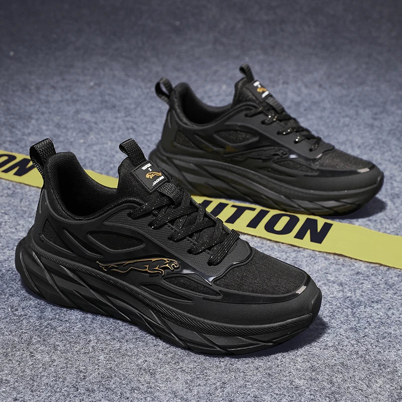 Mens Running Shoes 2025 New Couples Casual Sneakers Breathable Mesh Cushioning Trendy Outdoor Sports Shoes for Men