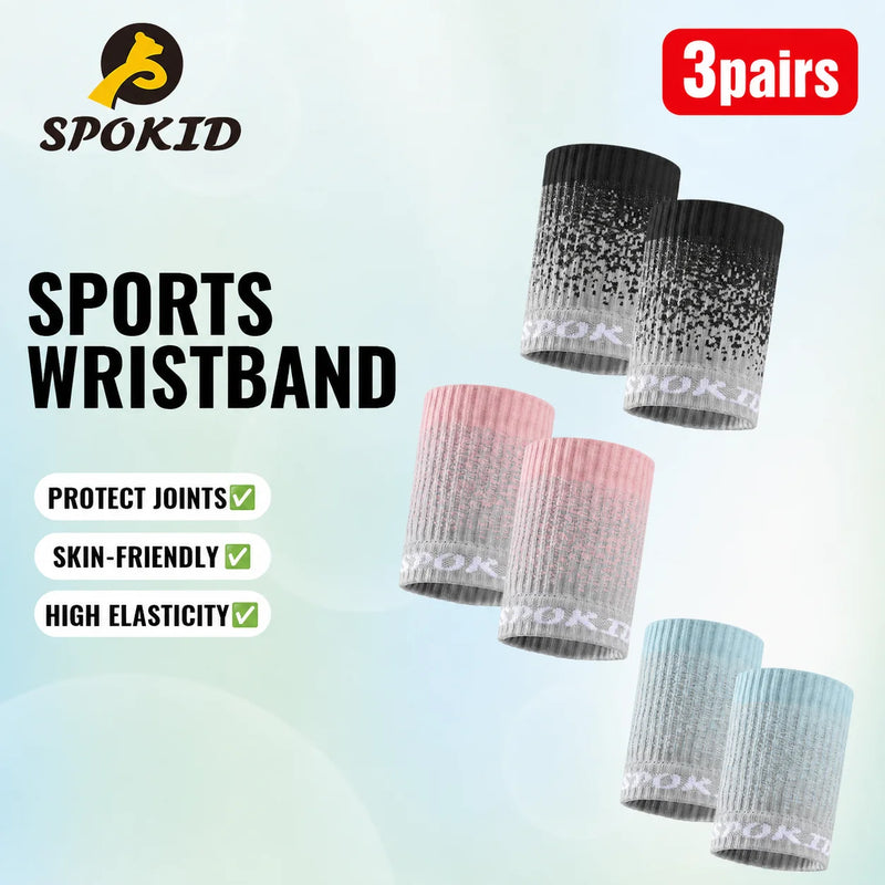 WRELS Wrist Guard Breathable Wristband High Elastic Compression Sweatband Boys Girls Running Tennis Outdoor Sports Wrist Support
