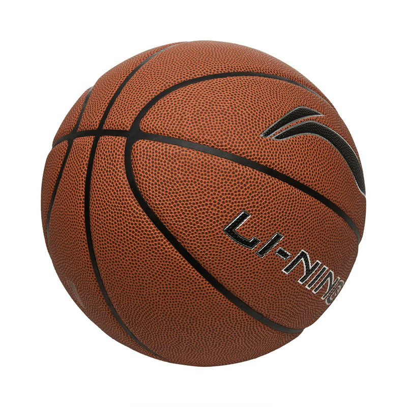 បាល់បោះ Li-Ning Unisex B6000 Passion ទំហំ 7 មិនបំប៉ោងខ្យល់ រឹងមាំ ប្រើប្រាស់បានយូរ បាល់បោះ LiNing Basic ក្រៅផ្ទះ ABQW013