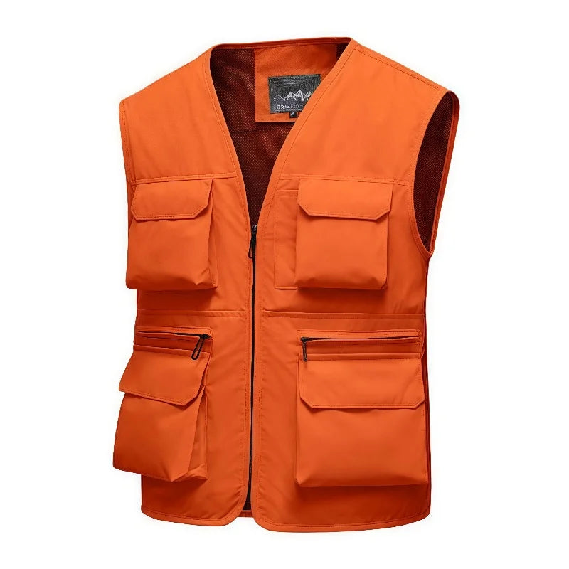 12 Fashion Colors Summer Men's Outdoor New Multi-Pocket Quick Dry Fishing Thin Mountain Photographer Customized Logo