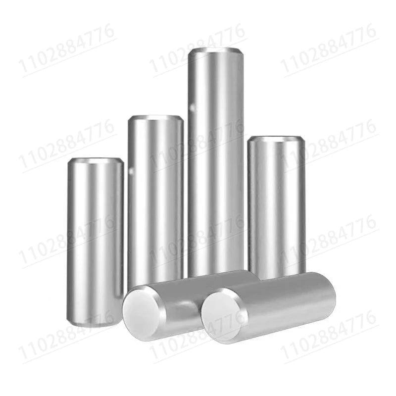 Bearing Steel Solid Cylindrical Dowel Pins M2 M2.5 M3 M4 M5 M6 M8 M10 GB119 High Hardened Locat Fixed Parallel Pin