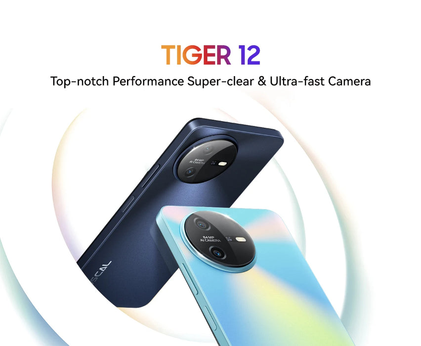 OSCAL TIGER 12 Android13 Smartphone Helio G99 6.78'' 120Hz 2.4K Display Cellphone 12+12GB RAM 256GB ROM 64MP 4G Mobile Phone