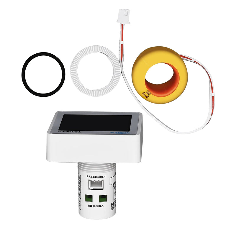 TOMZN 6-in-1 AC Multifunction Meter 50–300V 50/60Hz | Monitors Voltage Current Frequency Active Power kWh Energy Consumption