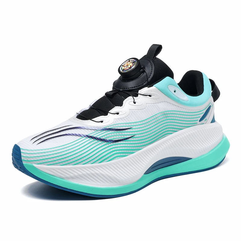 Men's sports shoes four season fashion soft sole breathable outdoor anti slip Racing running shock-absorbing casual sports shoes