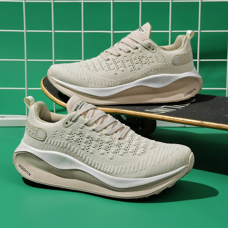Men's Mesh Light Casual Sneakers Four seasons New Breathable Thick sole Non-slip Comfortable Outdoor Speed Running Sports Shoes