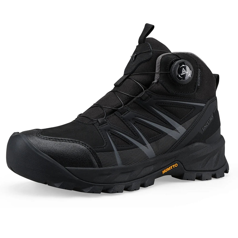 HUMTTO Trekking Boots for Woman Winter Womens Hiking Shoes Breathable Designer Climbing Shoes Anti-slip Leather Outdoor Sneakers