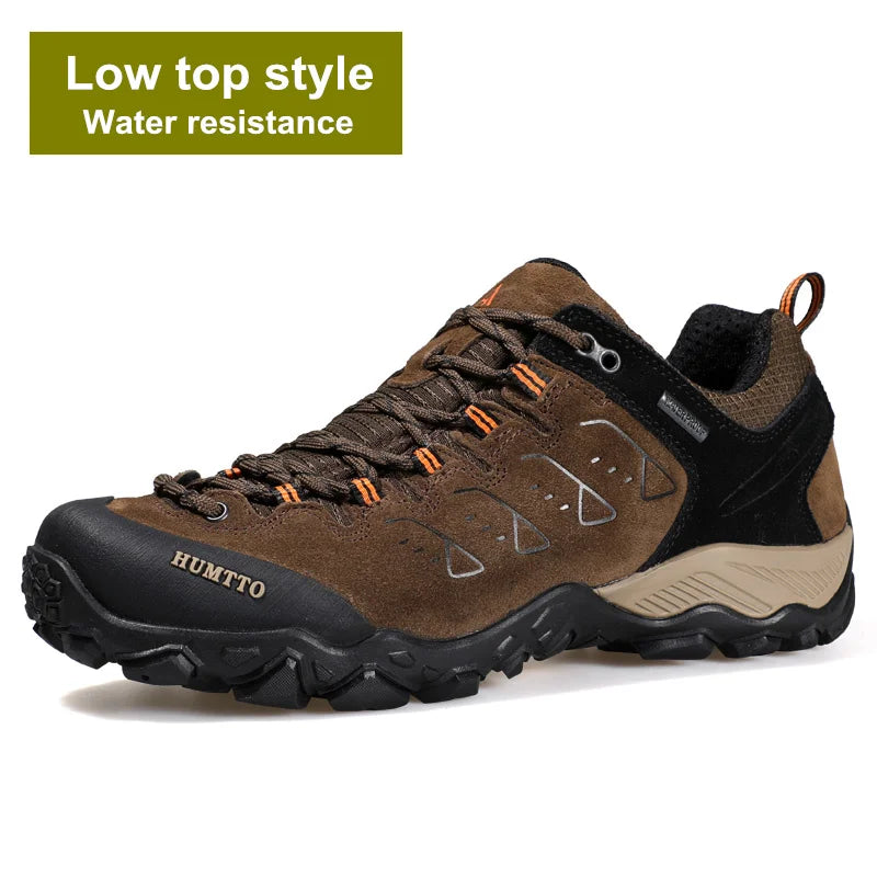 HUMTTO Winter Sports Trekking Shoes for Men 2022 Waterproof Hiking Boots Luxury Designer Outdoor Climbing Hunting Mens Sneakers