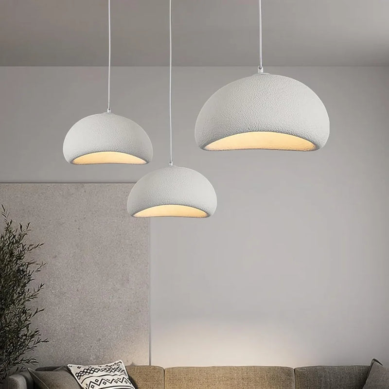 ចង្កៀងជ័រ JOYINLED រចនាបថជប៉ុនសម្រាប់បន្ទប់ទទួលទានអាហារ បន្ទប់ទទួលភ្ញៀវ បន្ទប់គេង ភោជនីយដ្ឋាន ចង្កៀងព្យួរ Wabi Sabi ចង្កៀងព្យួរ ទំហំ 30/60 សង់ទីម៉ែត្រ