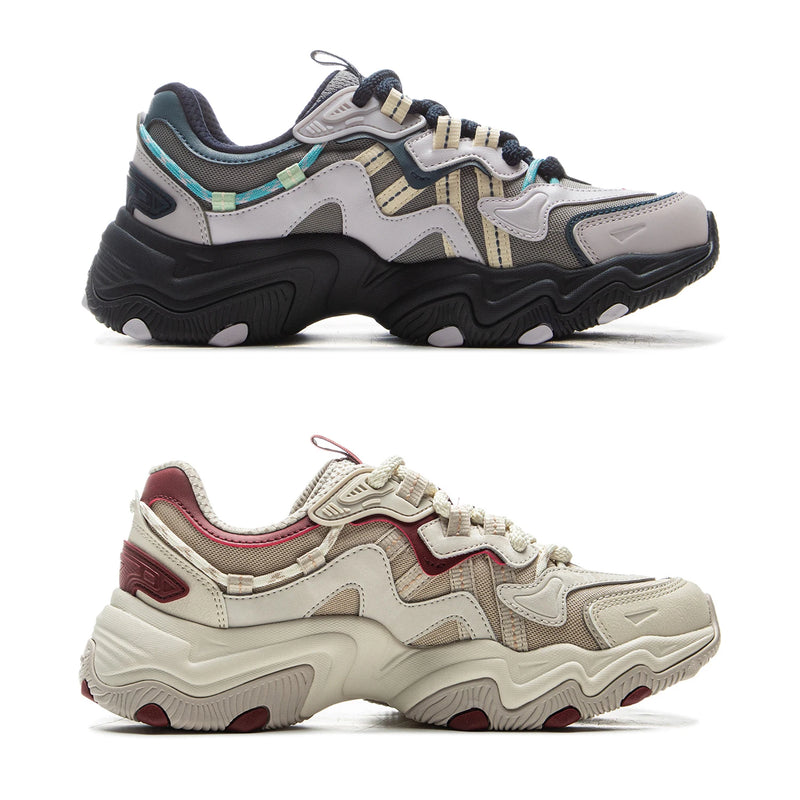 Li-Ning Women's X-CLAW LITE 2 Lifestyle Shoes Retro Comfortable Wearable Sneakers LiNing Classic Casual Shoes AGCV030