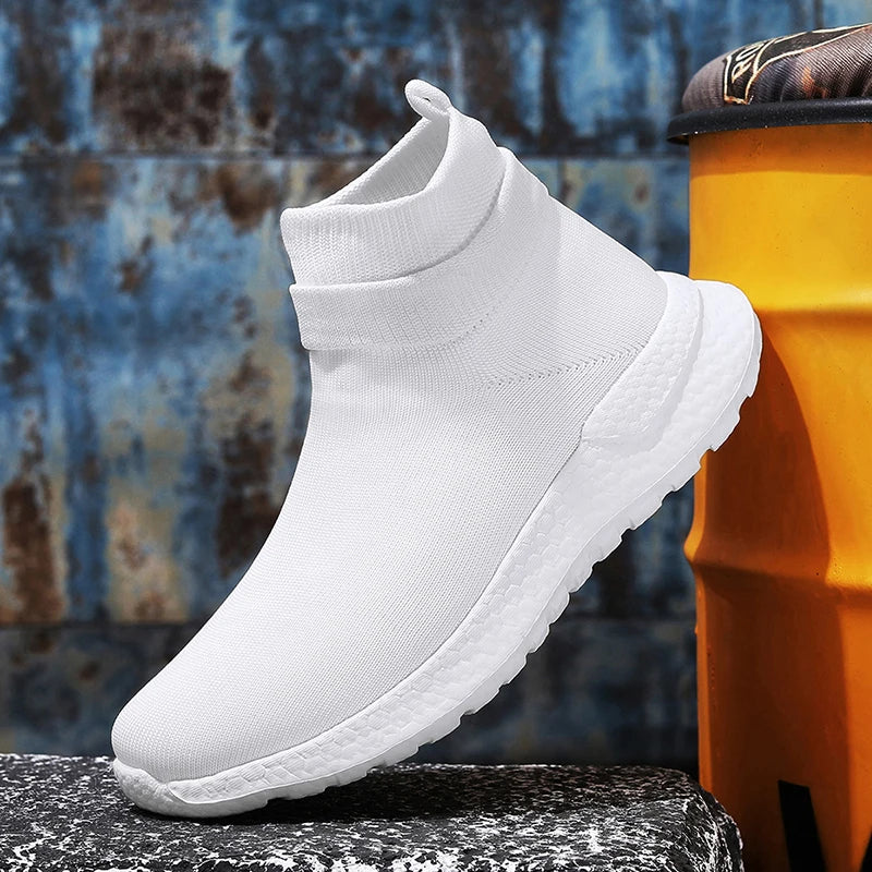 Unisex Walking Shoes Breathable Mesh Gym Running Non Slip Lightweight Outdoor Comfortable Sports Shoes for Men Women